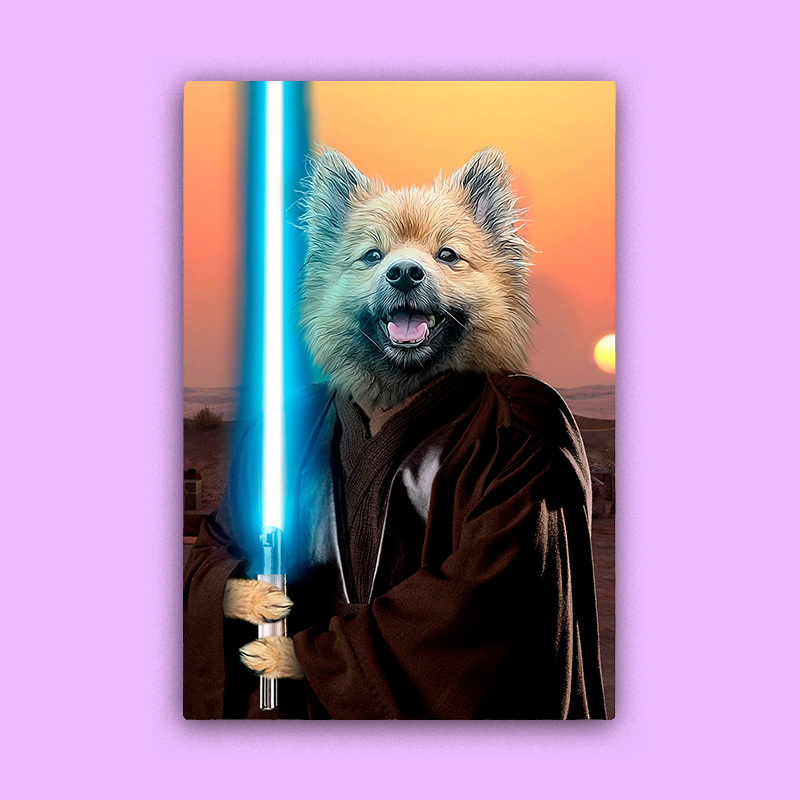 Kenobi Star Wars - Custom Pet Portrait ii